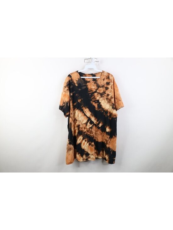 Vintage Other - Vintage Y2K Streetwear Mens 2XL XXL Acid Wash Short Sleeve T-Shirt Pocket Trippy